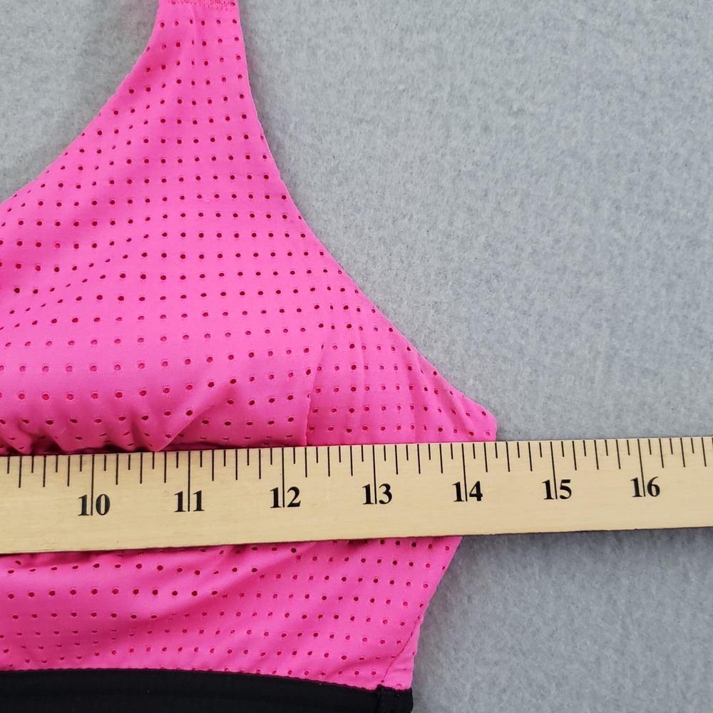 Victoria Sport Womens 34C Sport Bra Pink Perforated Lightweight 345588-S45 - Picture 3 of 15